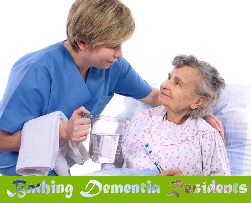 Bathing Dementia Residents