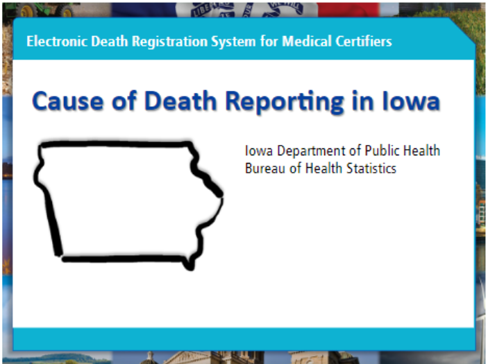 Electronic Death Registration System – Medical Certifier