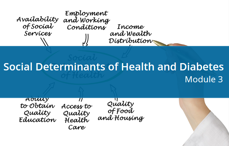 Module 3: Social Determinants of Health and Diabetes – ADRC