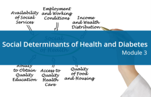 Module 3: Social Determinants of Health and Diabetes