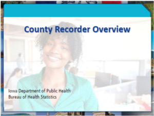 County Recorder Overview