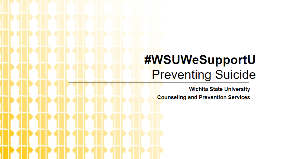 WeSupportU Preventing Suicide